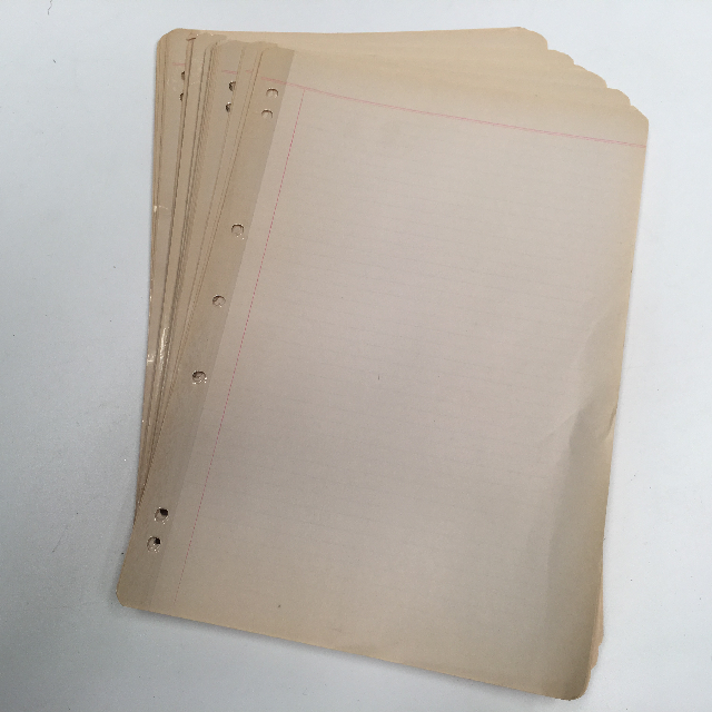 PAPER, Lined Foolscap